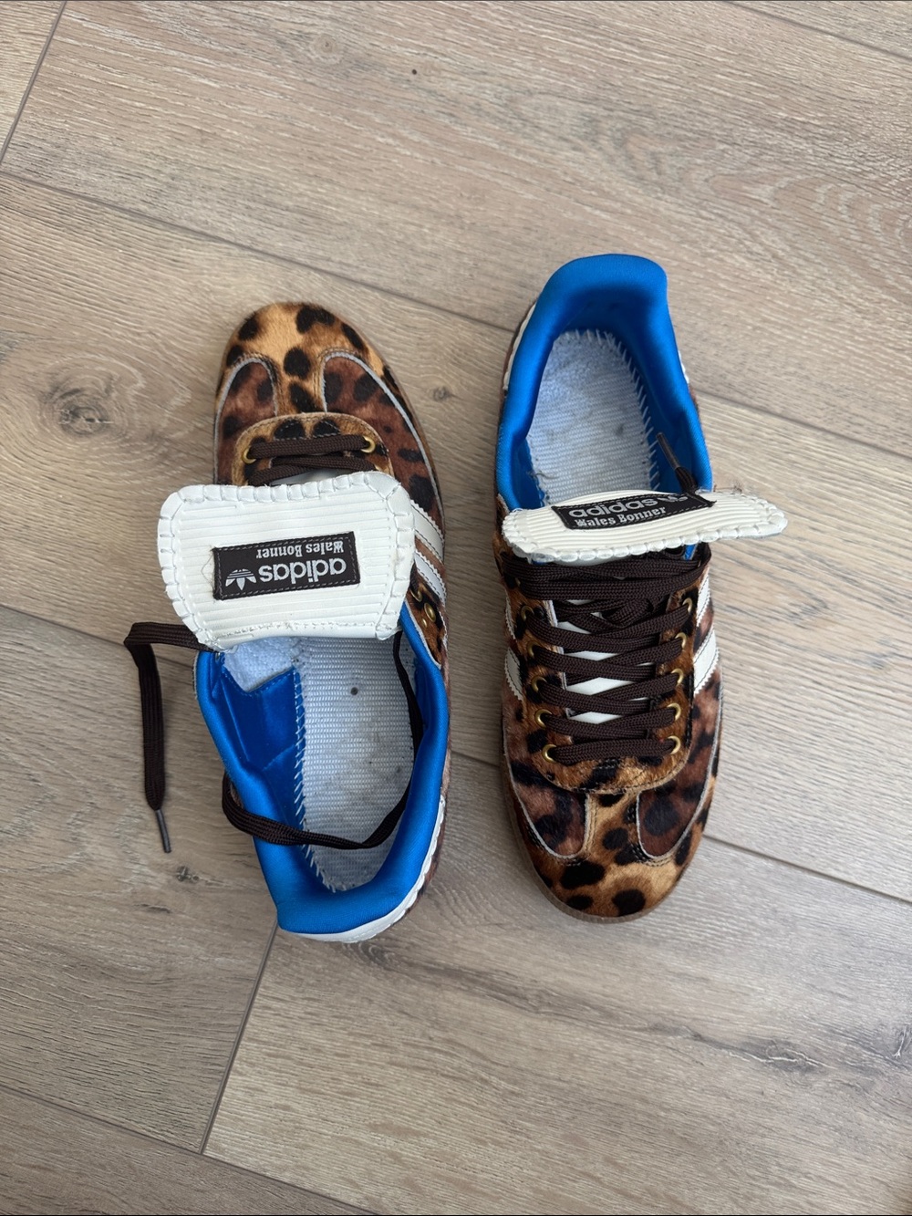 adidas X Wales Bonner Women’s Leopard Print Sneaker - Picture 10 of 10